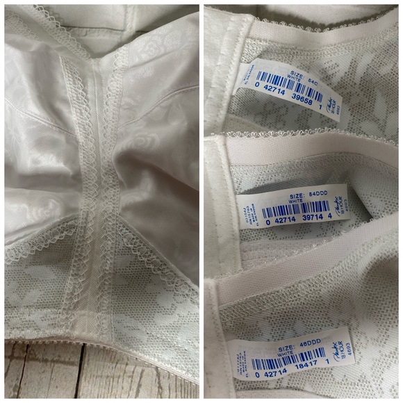 Playtex White Vanilla 4693 Wire Free Bra - Picture 6 of 7